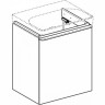 Тумба для комплекта GEBERIT SMYLE SQUARE 500.365.00.1 54 см белый глянец